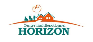 Design et infographie de logo pour le Centre multifonctionnel Horizon