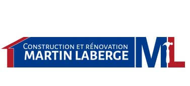 Design et infographie de logo pour Construction et rénovation Martin Laberge