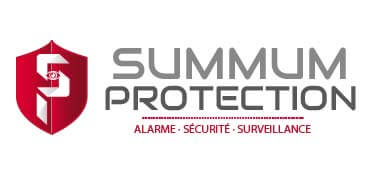 Design et infographie de logo pour Alarme Summum Protection