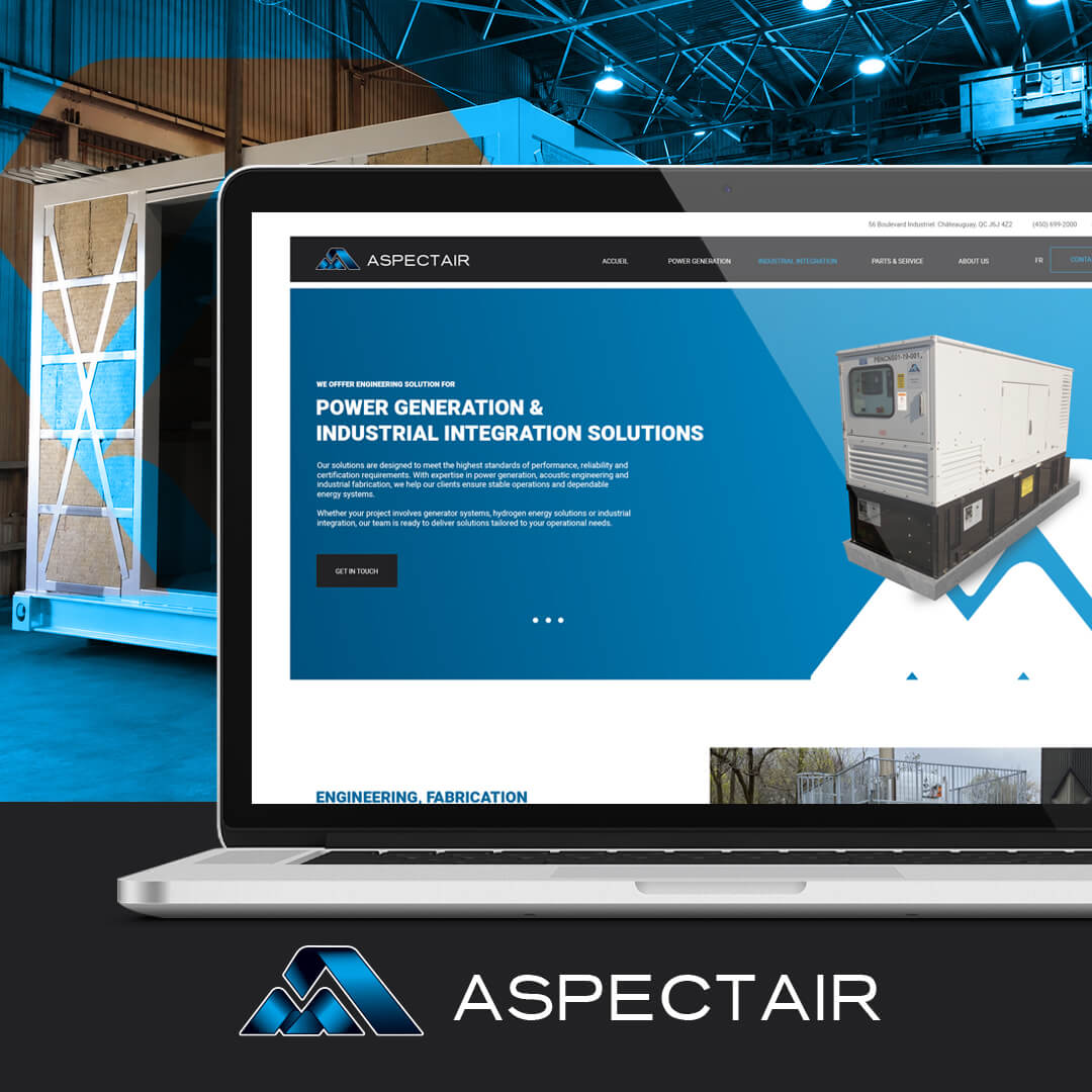 Lien vers https://www.aspectair.ca/